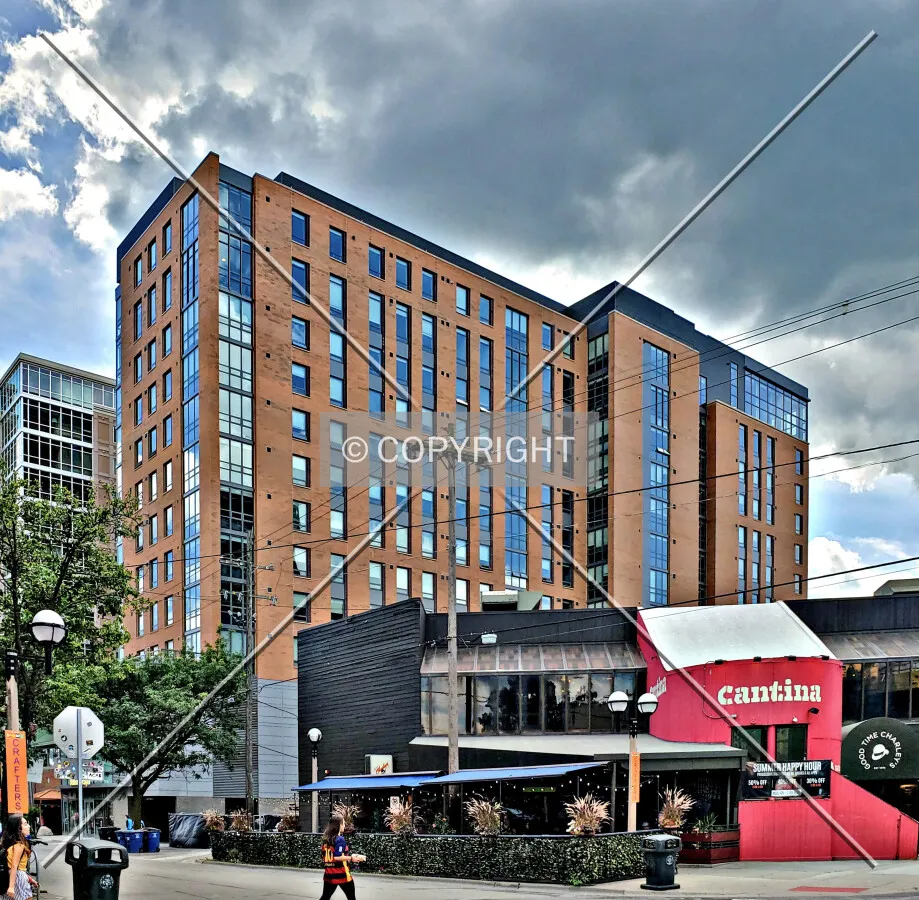 Northeast view; August 10, 2019