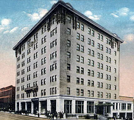 Vintage view from the northwest