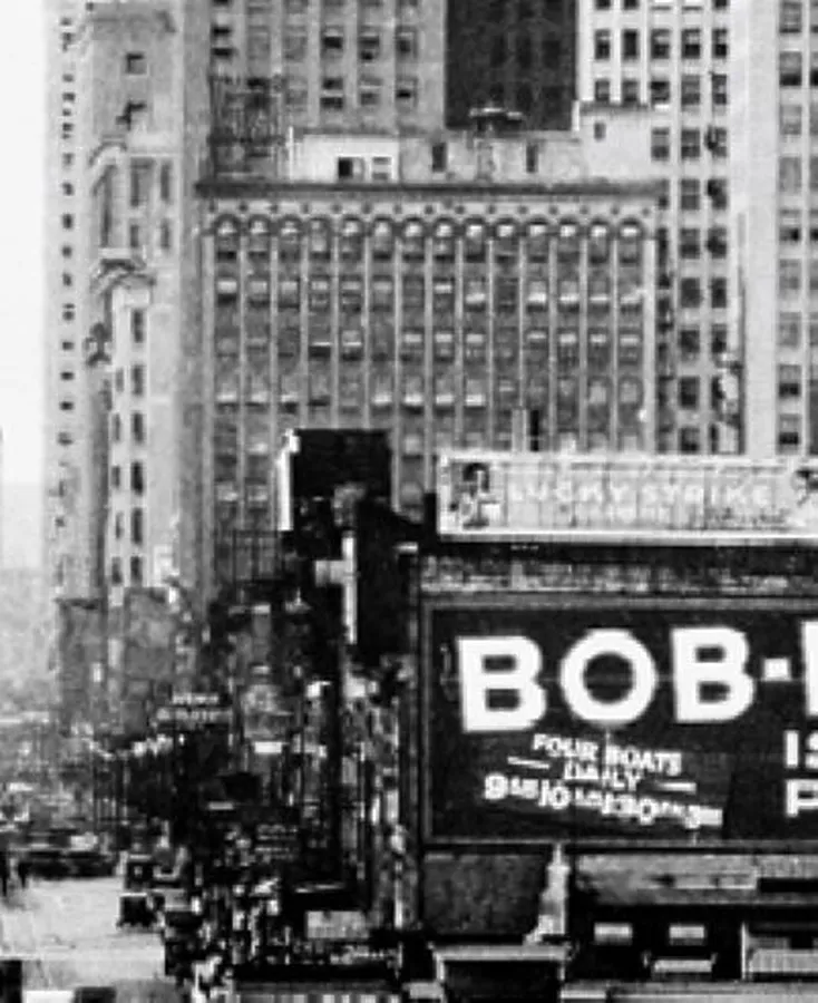 Vintage view from the southeast