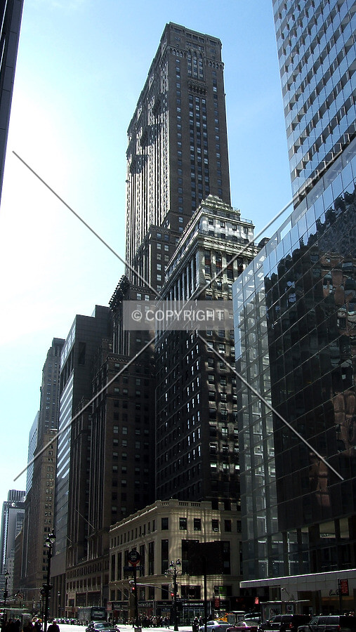 View from the northwest on 42nd Street