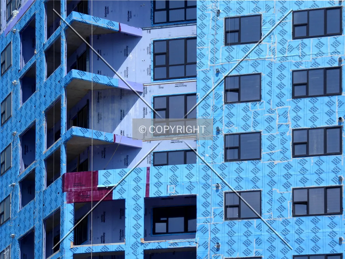 Southeast corner detail