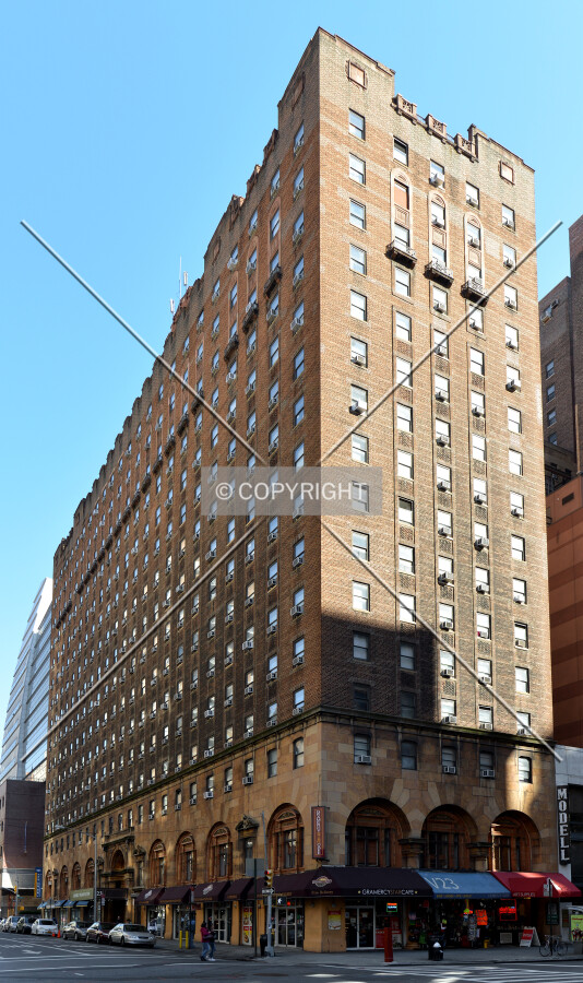View from the southwest at Lexington Avenue and 23rd Street