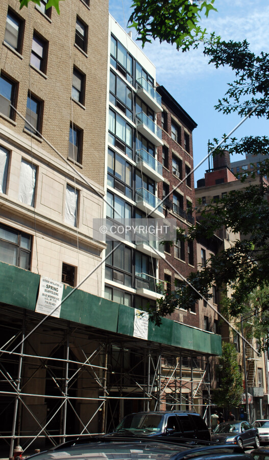 Viewed from the west along West 31st Street