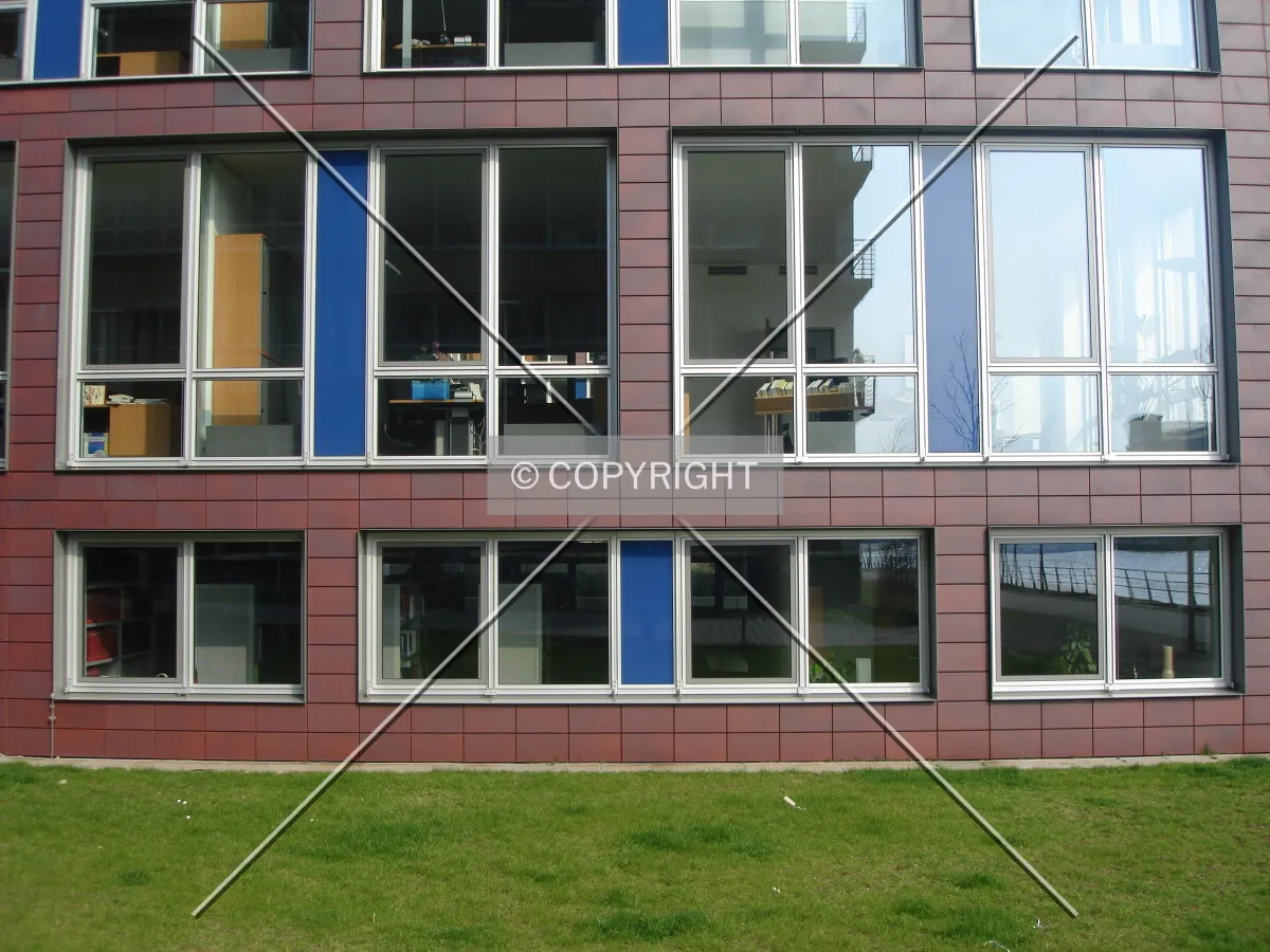 Facade at channel