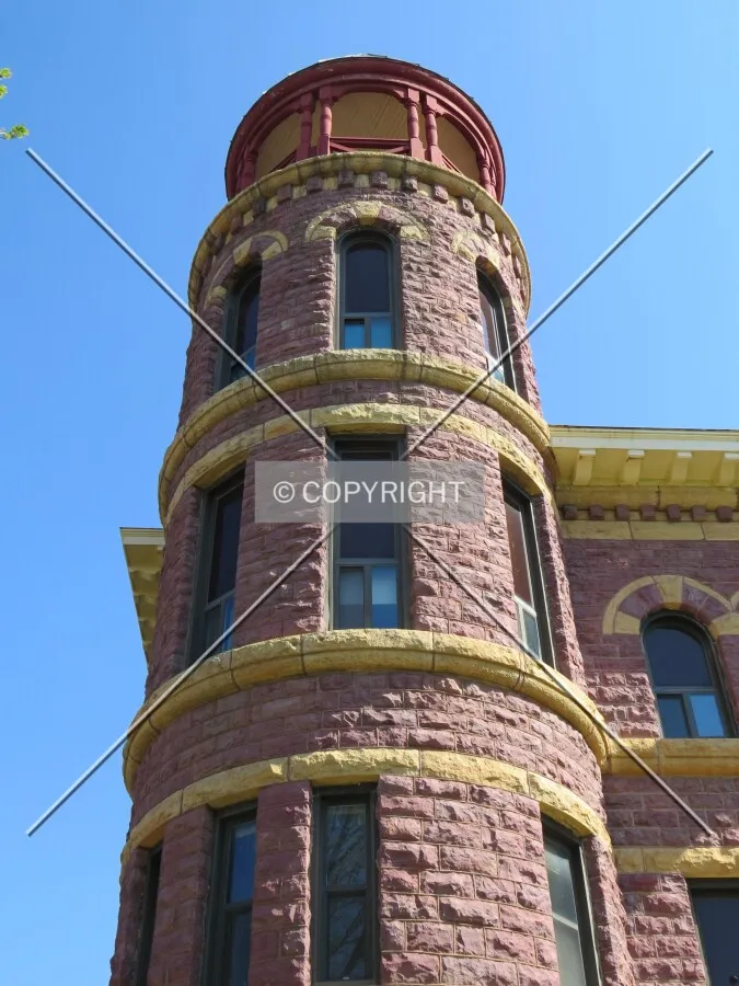 Looking up the tower