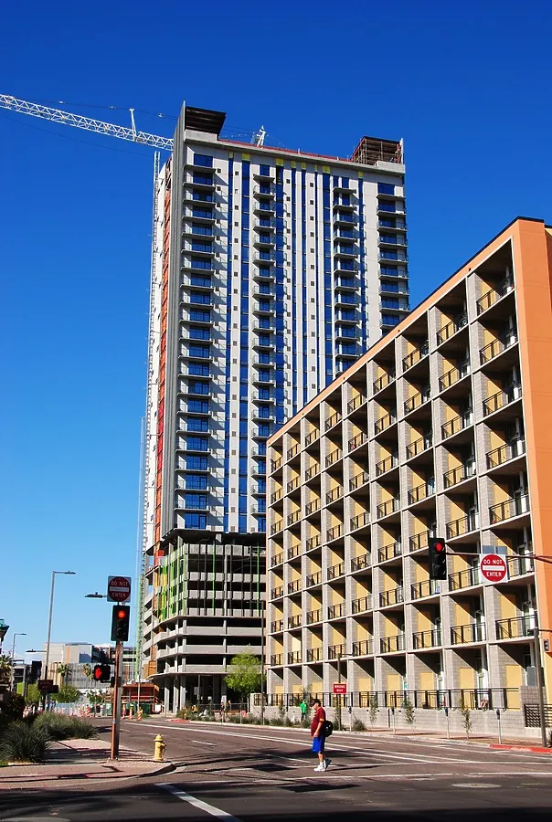 View from the southwest