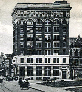 Vintage view from the southeast