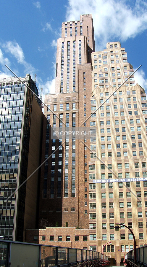 View from the east on Greenwich Street