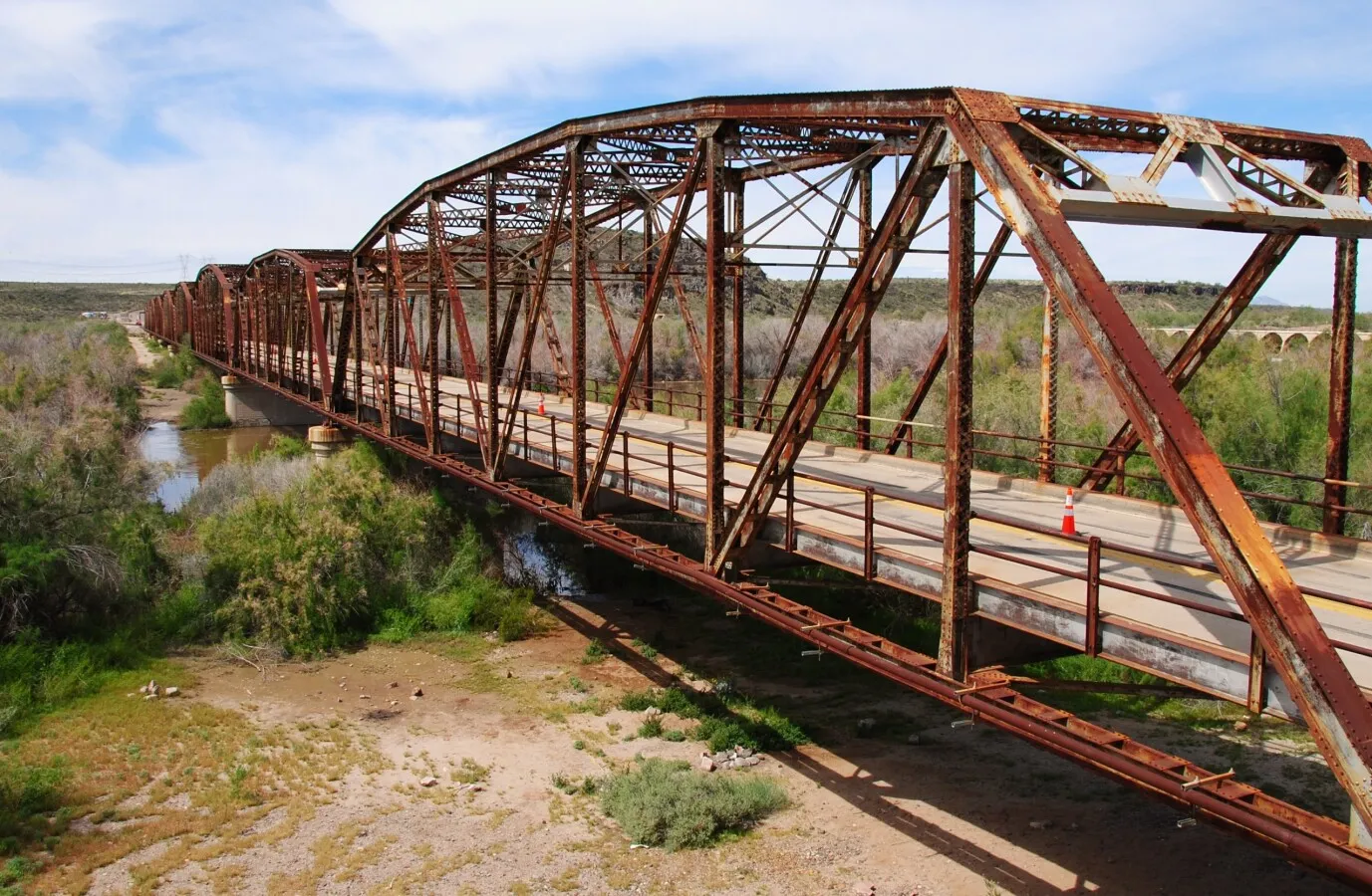 View from the east