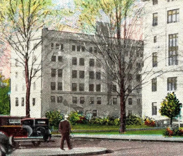 View from the southeast