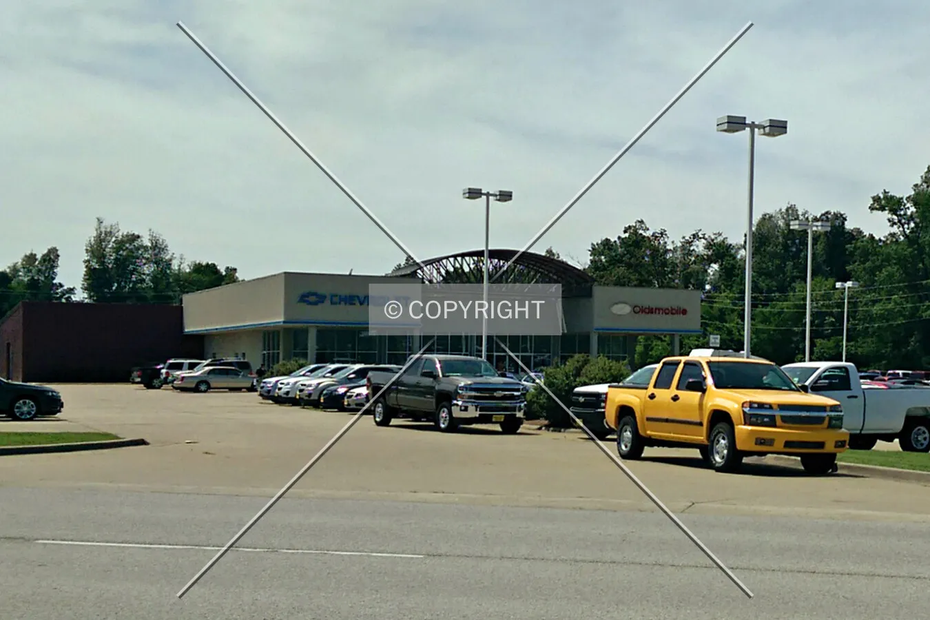 View from the southeast; July 5, 2014