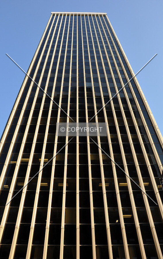 Up the north facade