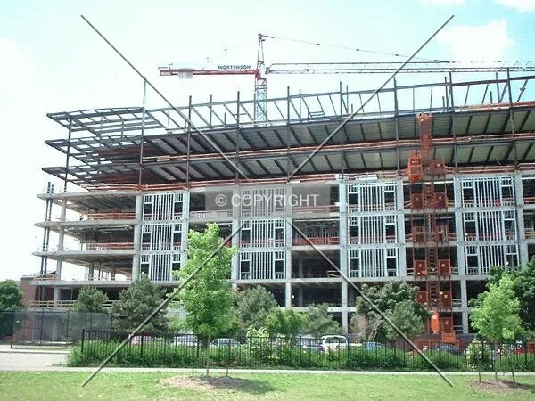 South end of the East Facade, from Stewart Park