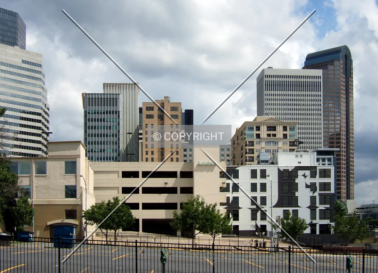 Downtown Charlotte from the northwest