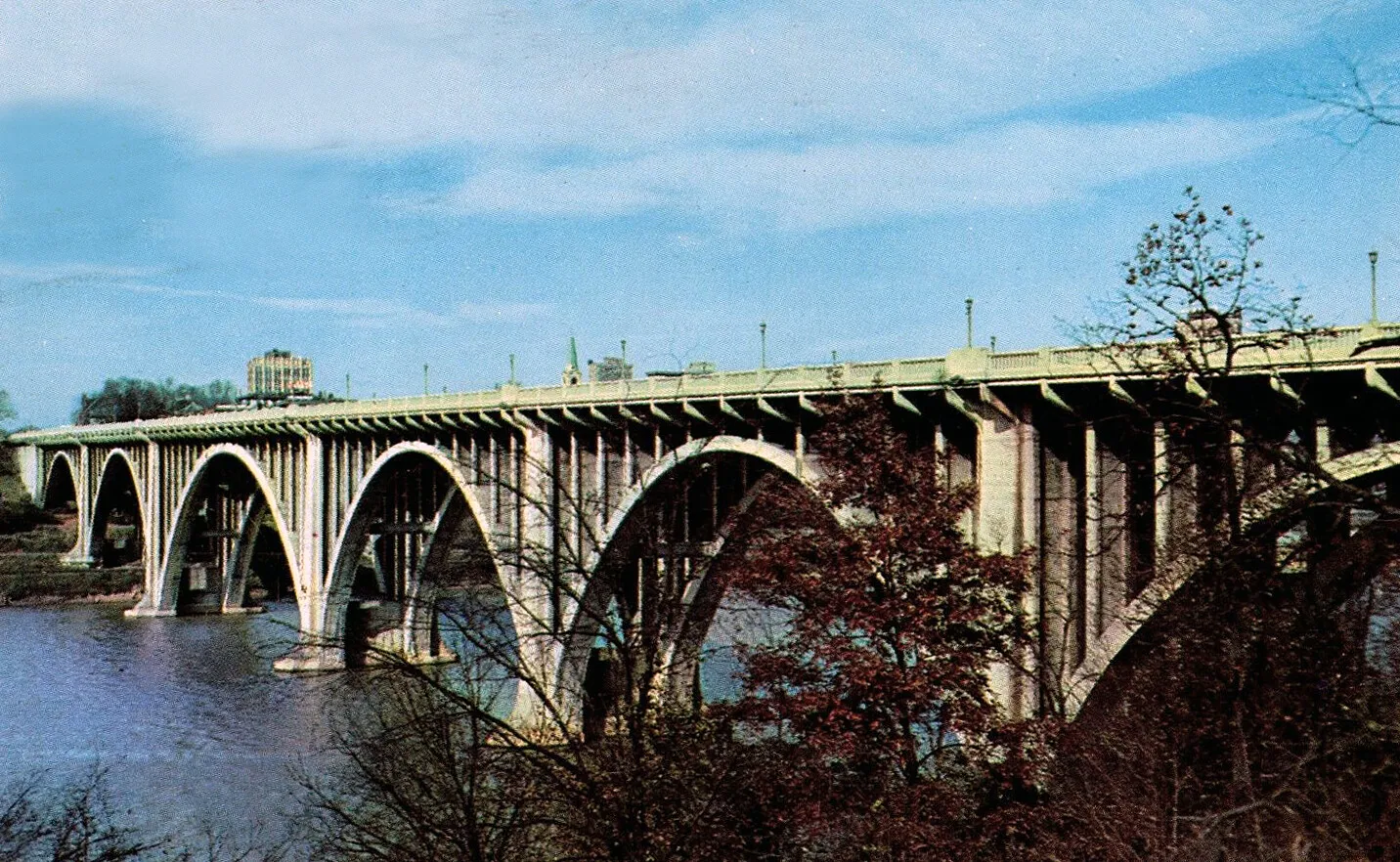 Vintage view from the south