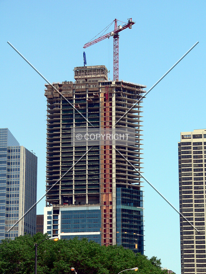 View to the north from Lake Shore Drive