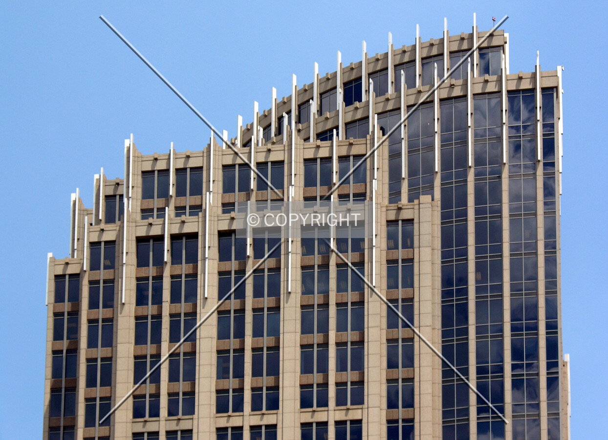 Top half on the southwestern side
