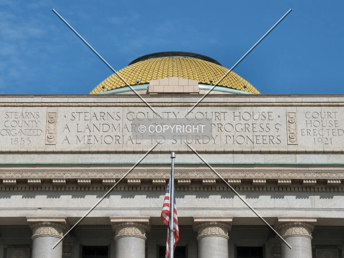 Dedication text above the south entrance