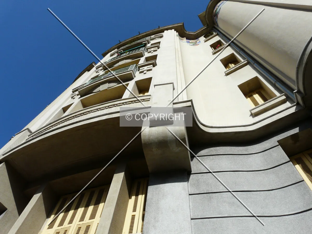 Looking up the west side