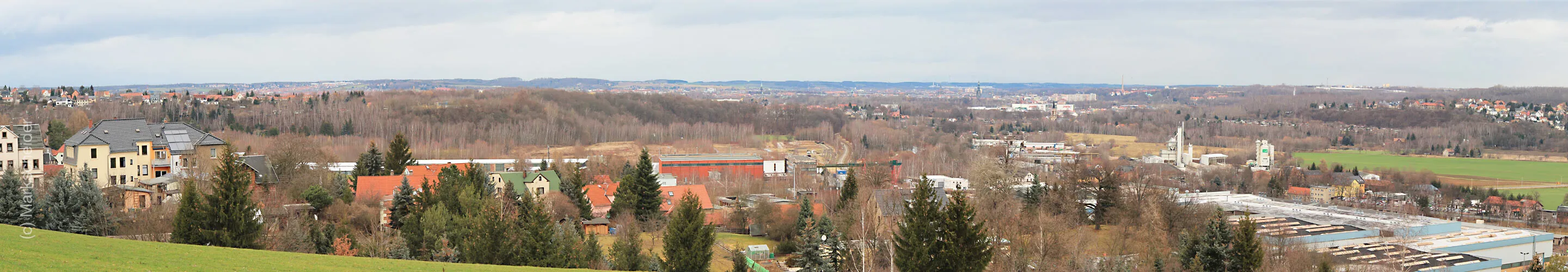 Panorama of Zwickau