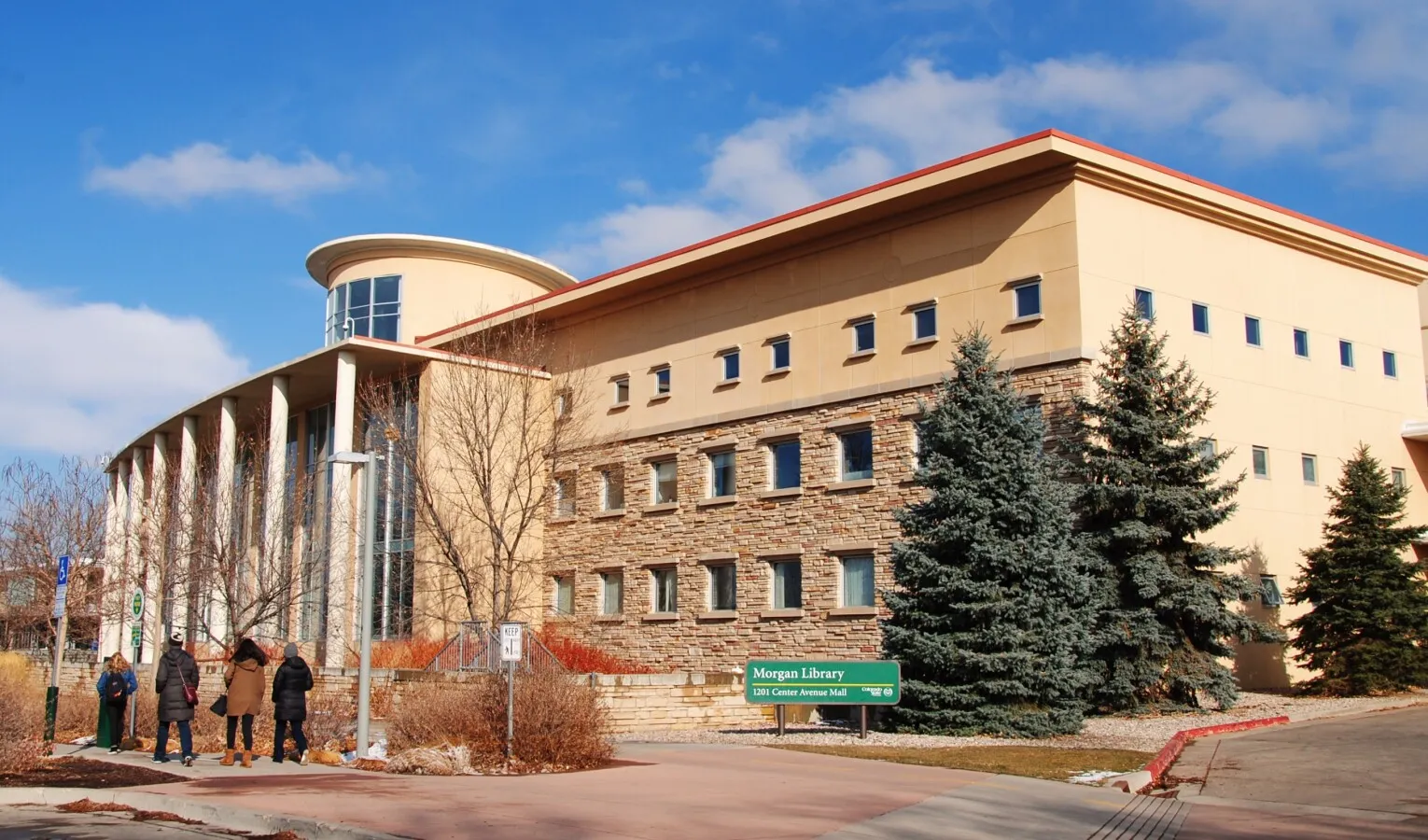 View from the southwest