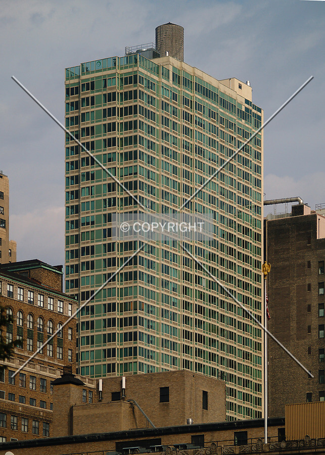Top floors from the southwest