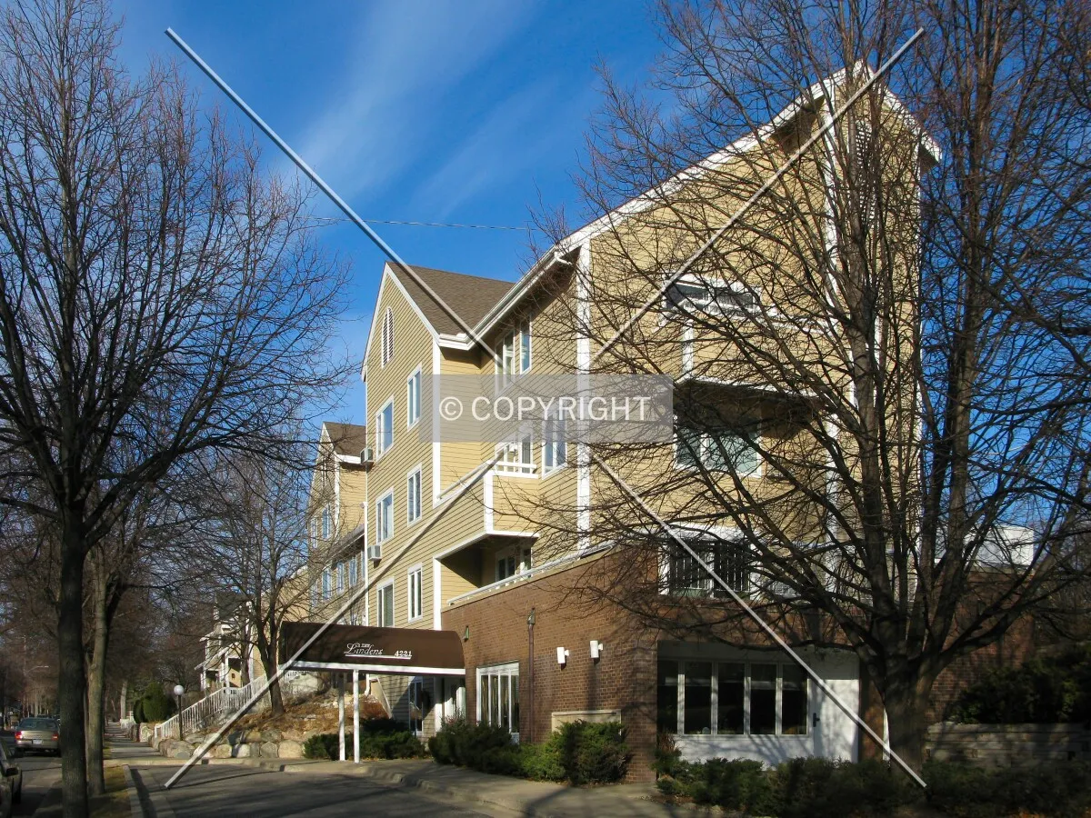 View to the northeast from Upton Avenue South