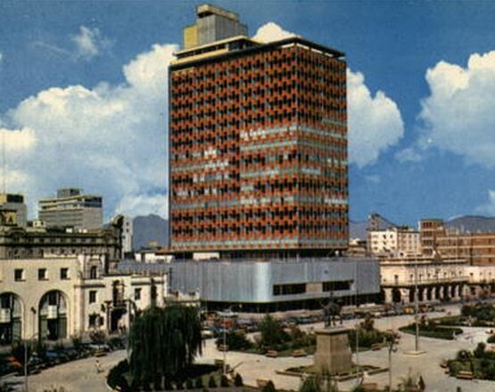 Vintage view from the southeast
