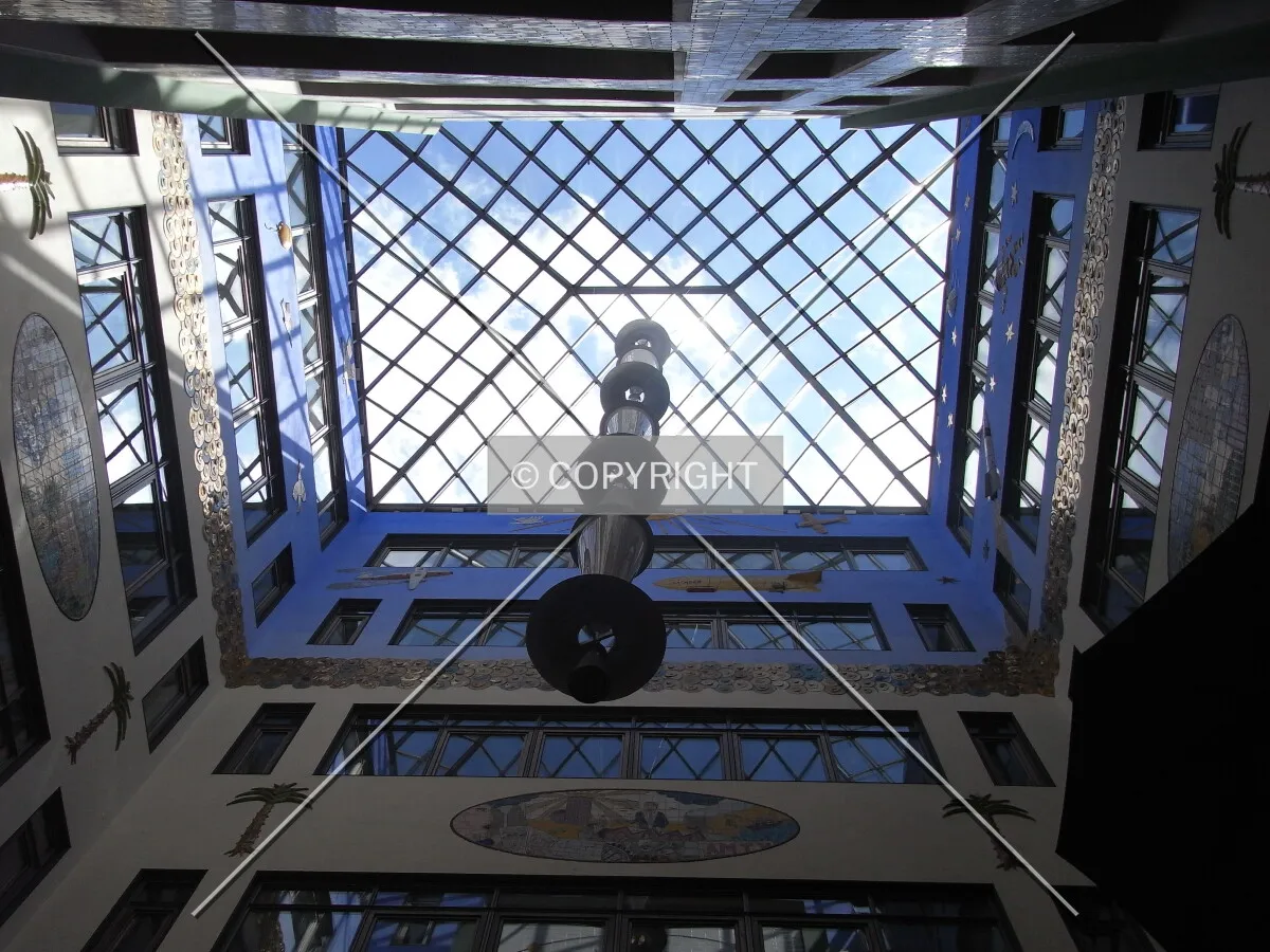 Skylight of Speck's Hof shopping center