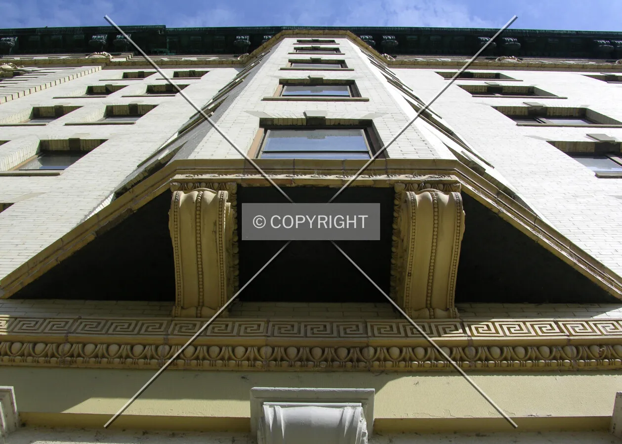 Looking up the Ninth Street side