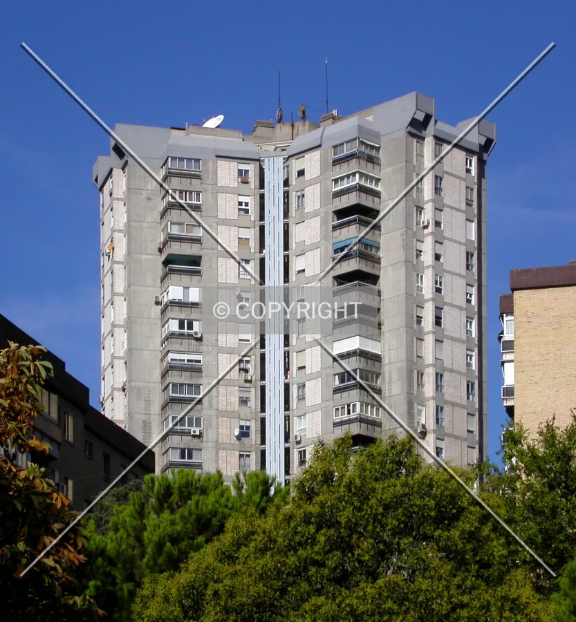 As seen from the south
