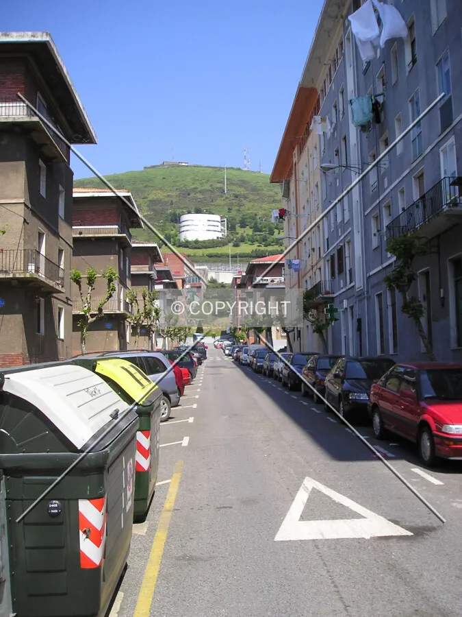 View towards the east