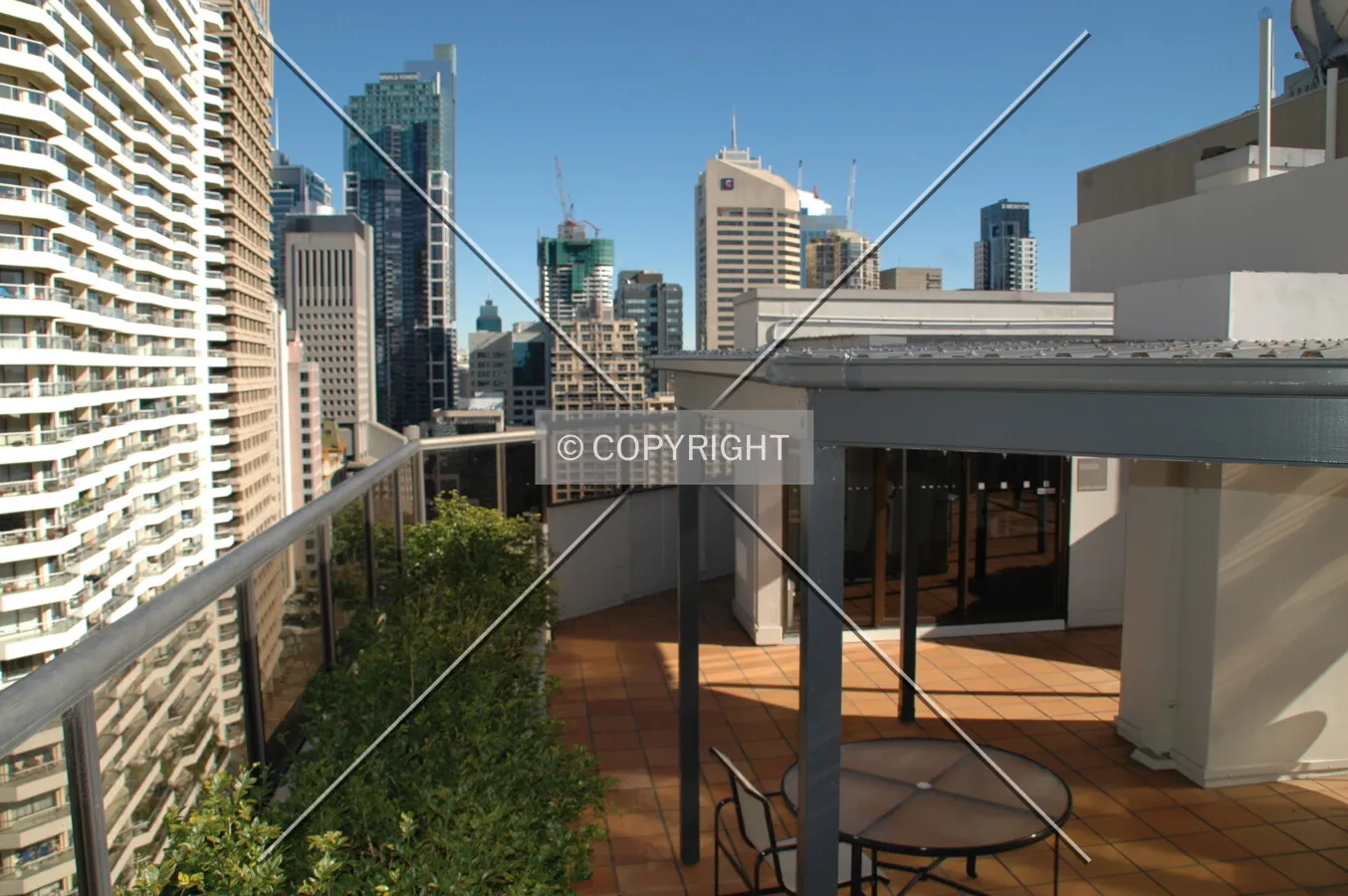 Rooftop terrace