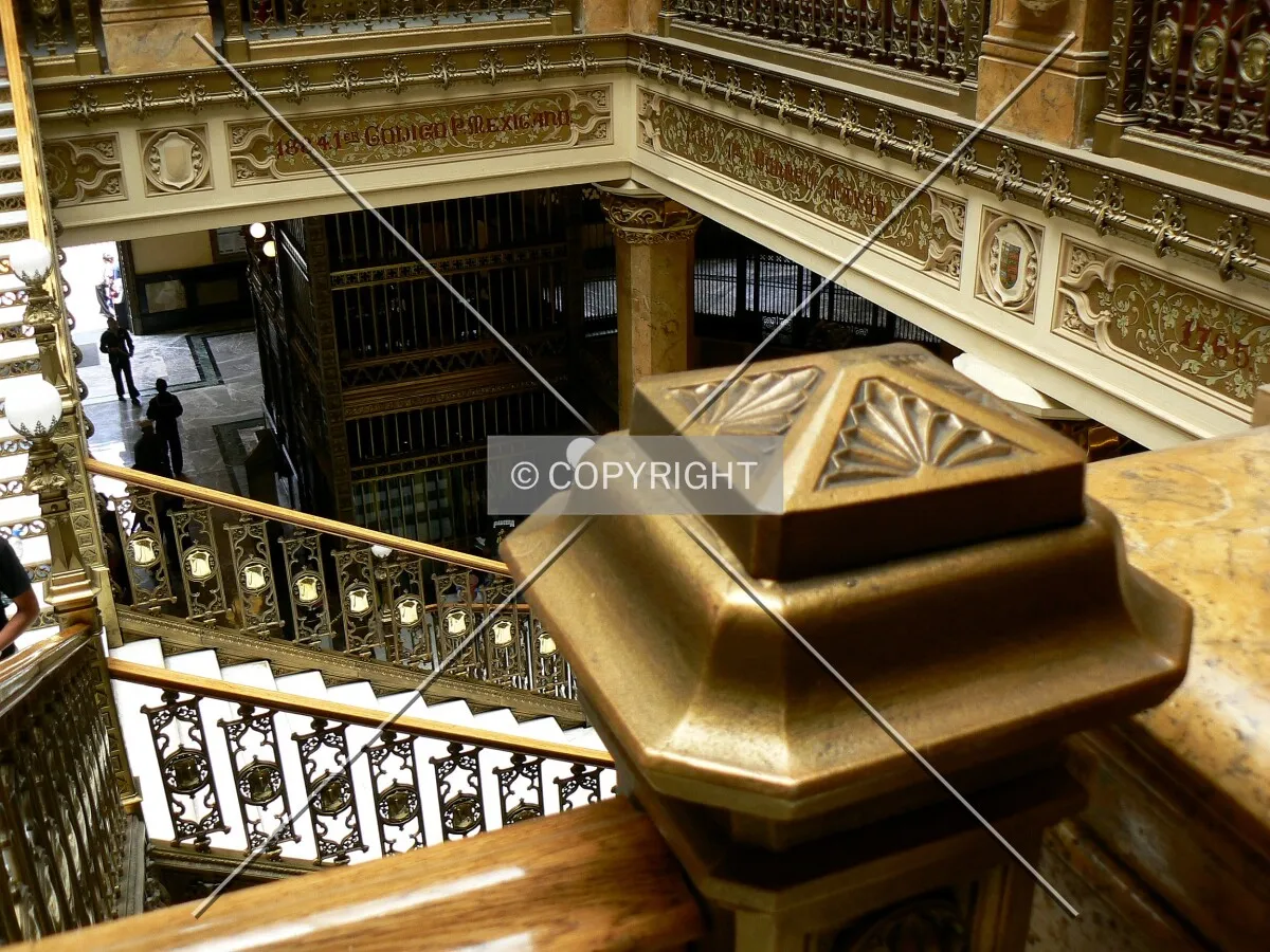 Interior banister detail