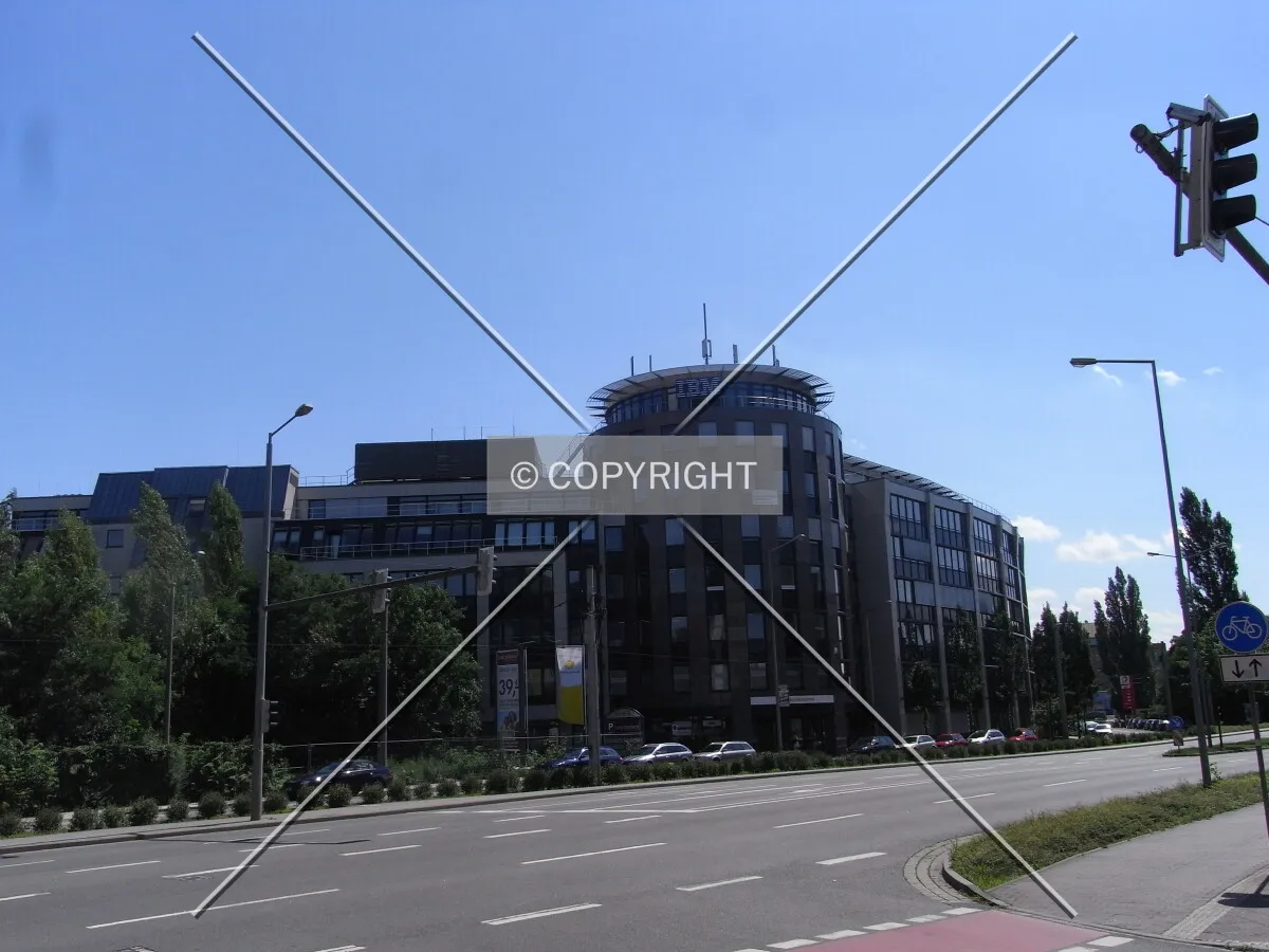 Atrium office building in Leipzig