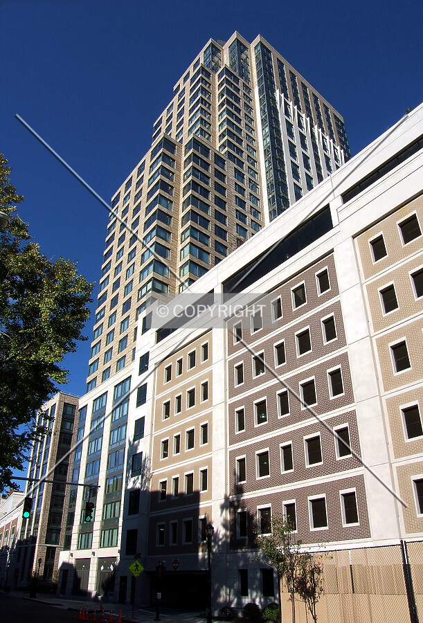 View from the southeast on Martine Avenue
