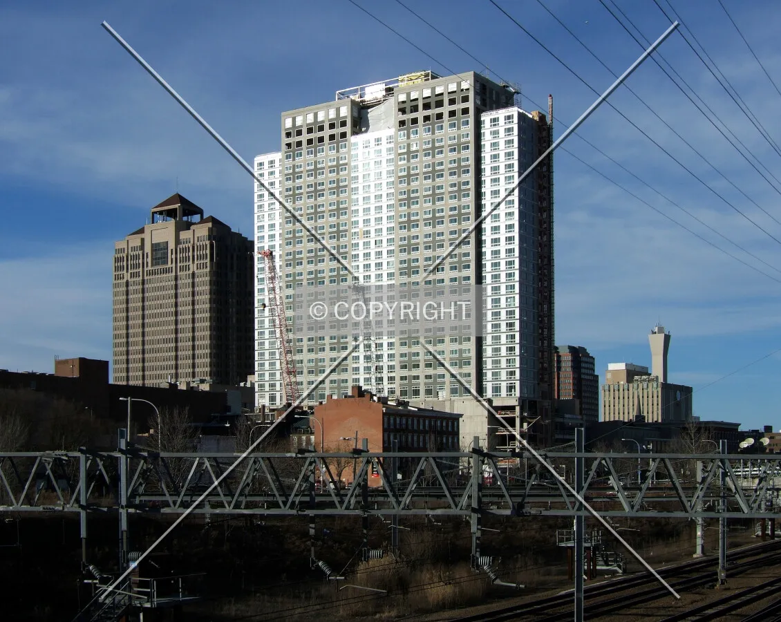 View from the southeast