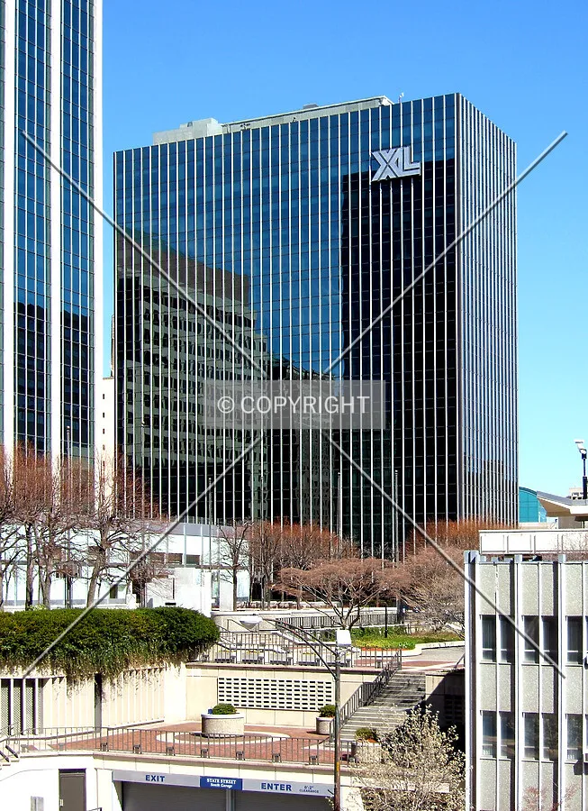 View from the southeast across Constitution Plaza