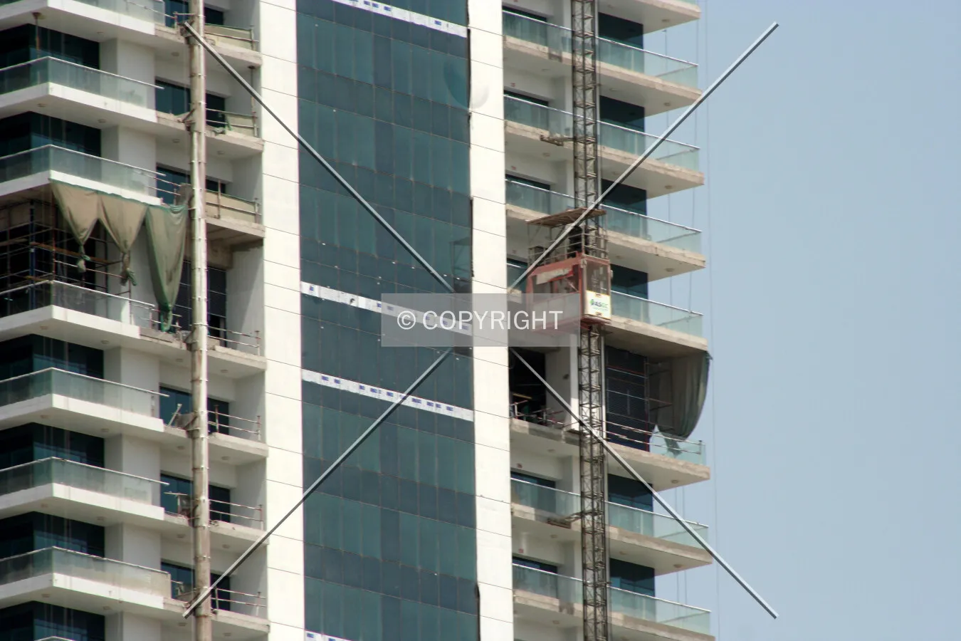 View of the elevator