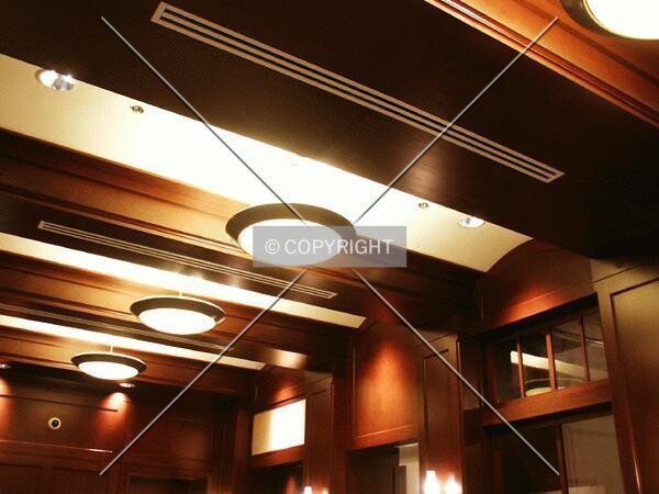 Lobby ceiling