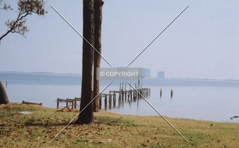 View across the channel from the mainland