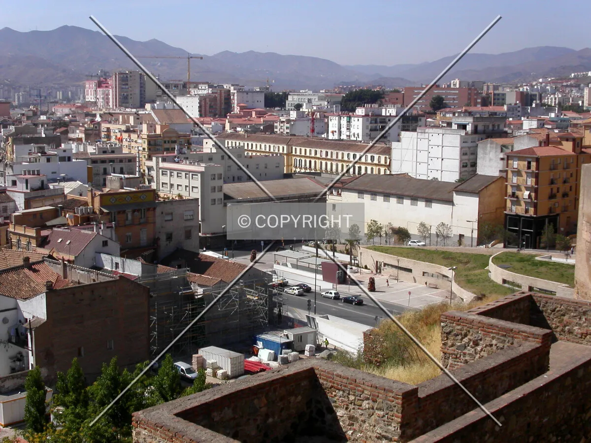 Looking northwest from La Alcazaba