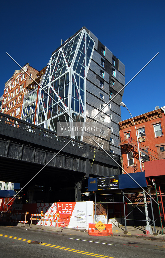 Viewed from West 23rd Street