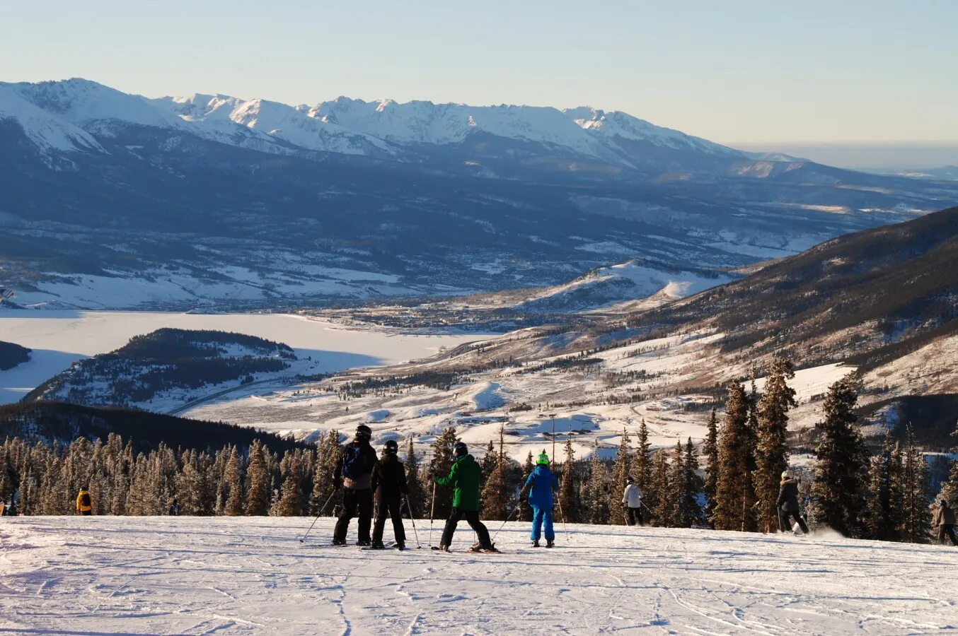 Looking northwest towards Lake Dillon