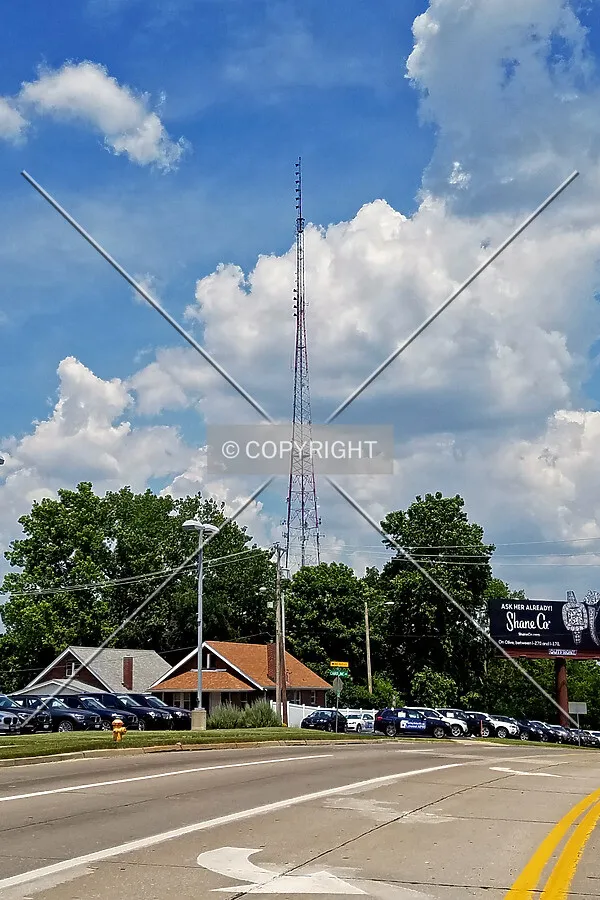 View from the south; June 3, 2017