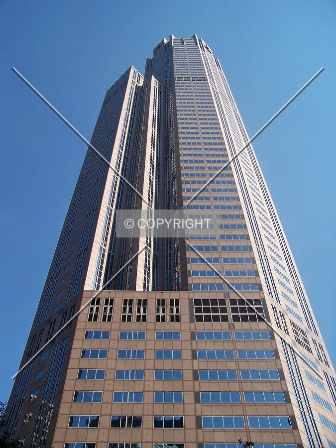 Looking up the side