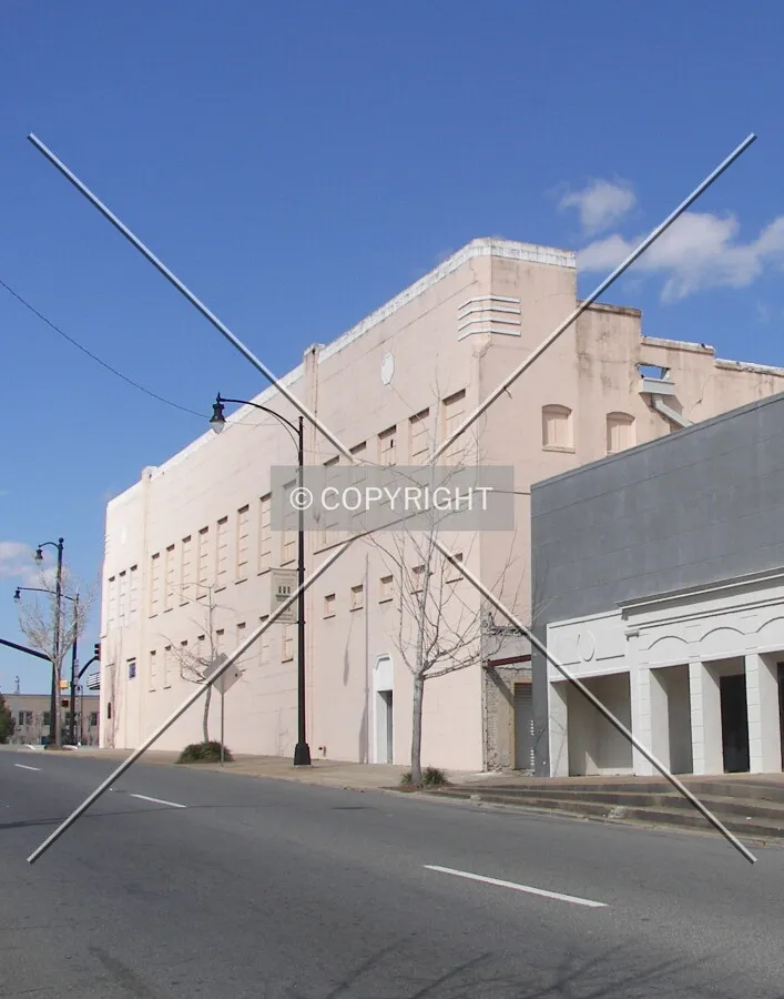 View from the east