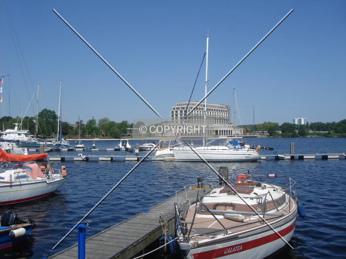 As seen from Südstrand