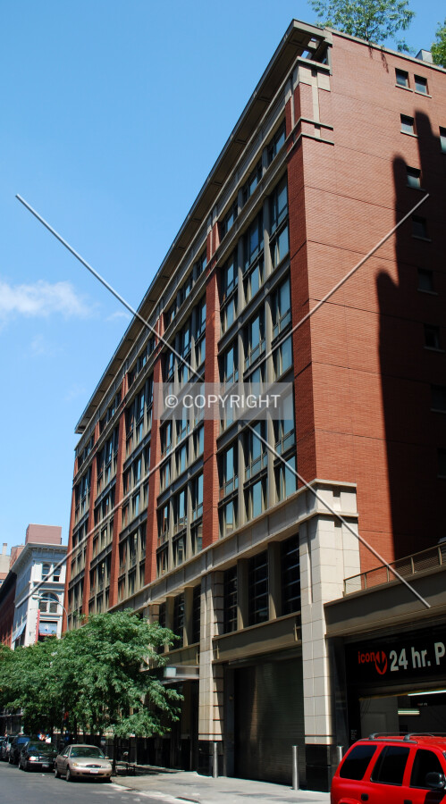 View along 22nd Street