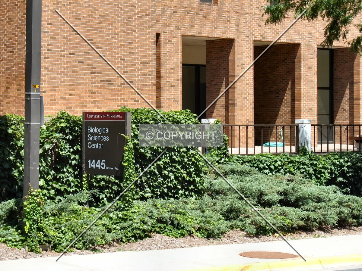 Entrance and building sign from across Buford Avenue